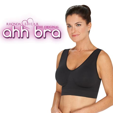 Rhonda Shear® Ahh Generation Seamless Comfort Bra with Removable Pads