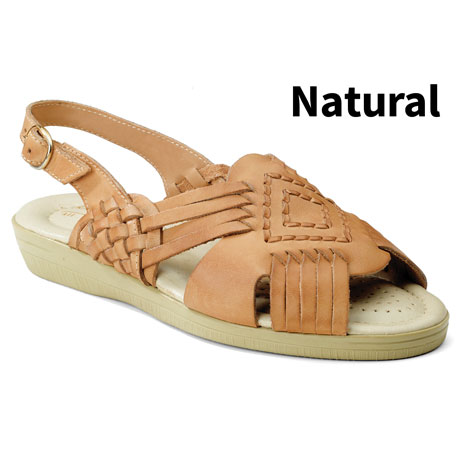 Tela Open Toe Huarache Sandals 