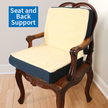 Dual Comfort Chair Cushion - Back and Seat Support