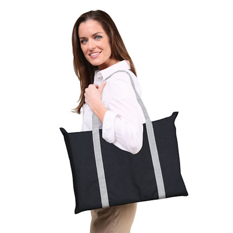 Support Plus® Boost Cushion in a Bag Black and Grey