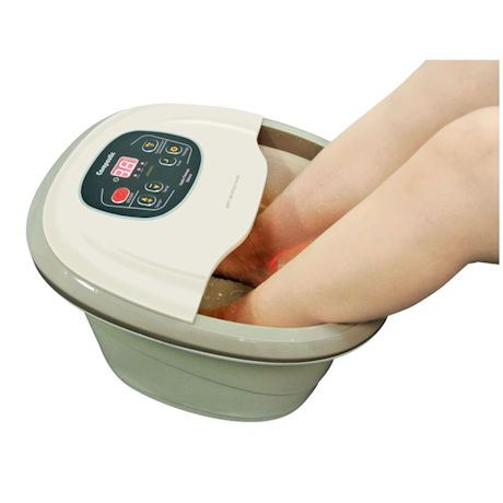 Carepeutic Motorized Hydrotherapy Foot and Leg Spa Massager