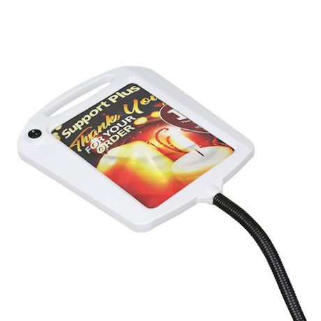Adjustable Lighted Floor Standing Magnifier - 3x Magnification