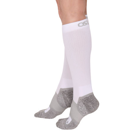 Unisex WP4 Wellness Socks Mild Compression No Show and Regular or Wide Calf Crew Length Socks