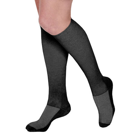 Coolmax® Unisex Mild Compression Knee High Socks