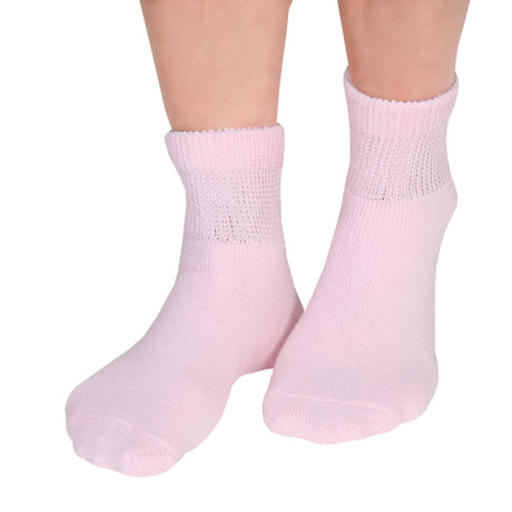 Unisex Diabetic Ankle Socks - 3 Pack