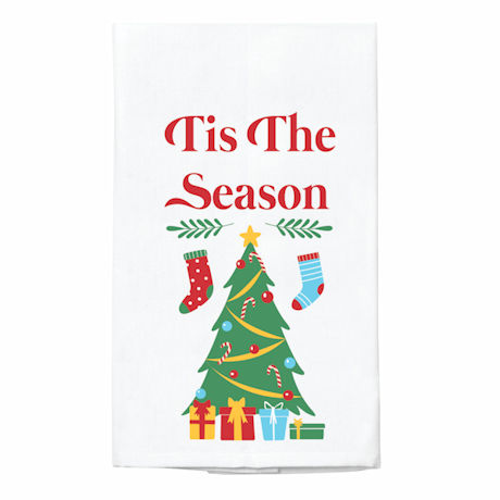 Holiday Tea Towels - Tis the Season