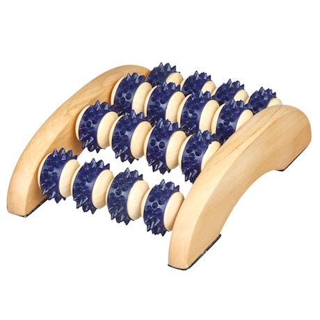 Wood Foot Roller Massager