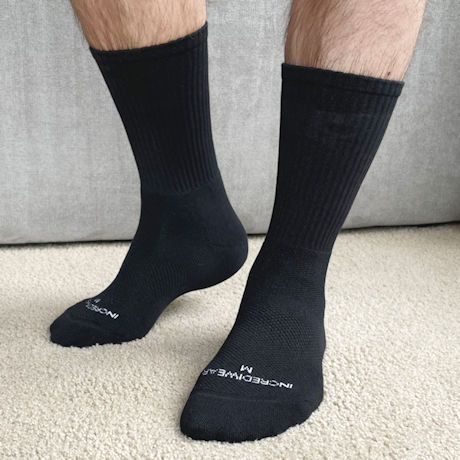 Incrediwear® Unisex for Circulation & Swelling Crew Length Trek Socks