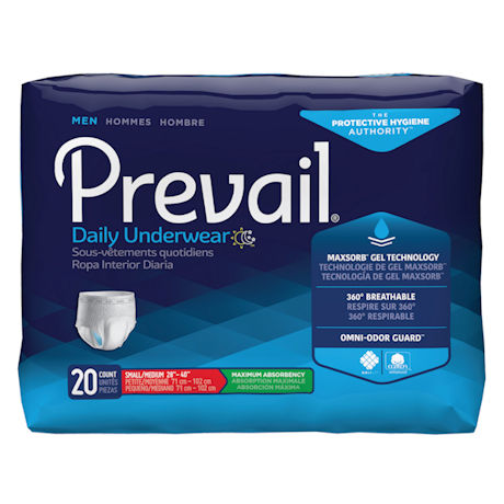 Prevail® Men's Maximum Protective Underwear