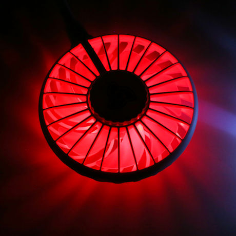 Personal Light-Up LED Neck Fan