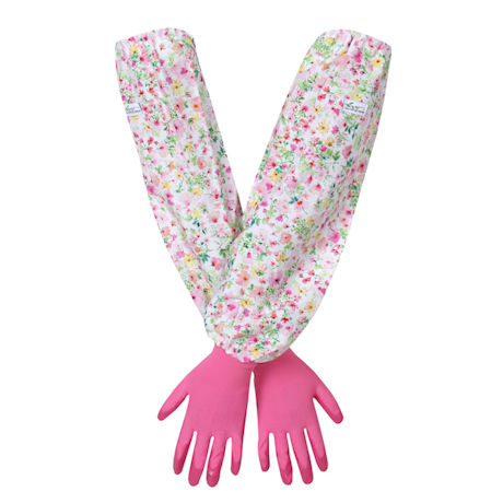 Garden Gloves with Sleeve Protectors