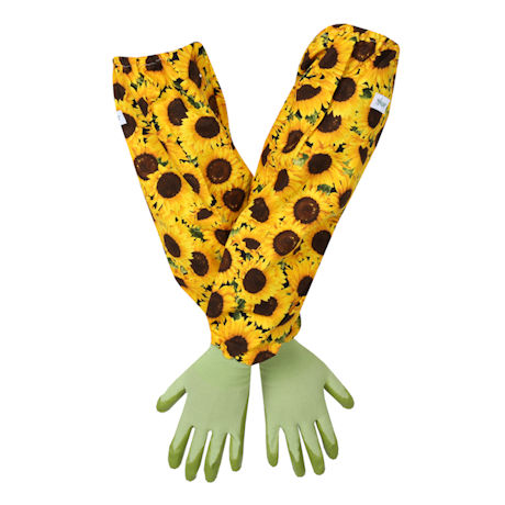 Garden Gloves with Sleeve Protectors