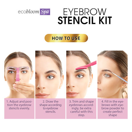 Eyebrow Stencil Kit