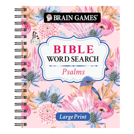 Large Print Bible Word Search Psalms Puzzle Book