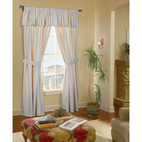 Prescott Insulated One Rod Curtain Set