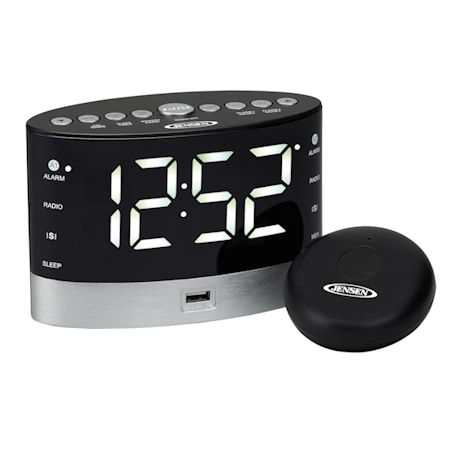 AM/FM Alarm with Under Pillow Vibrator