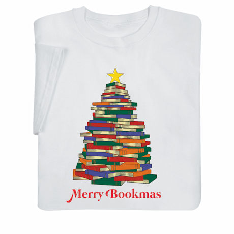 Book Lovers Christmas T-Shirt or Sweatshirt