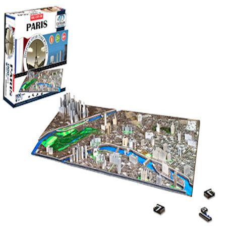4D Cityscape Puzzle - Paris