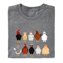 Alternate image Chickens T-Shirts