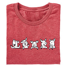 Alternate image Little Piggy T-Shirts