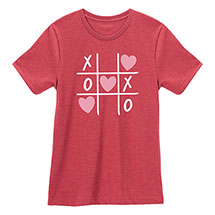 Alternate image Valentines Tic Tac Toe T-Shirts