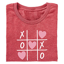 Alternate image Valentines Tic Tac Toe T-Shirts