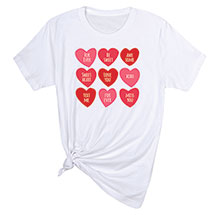 Alternate image Candy Heart T-Shirts