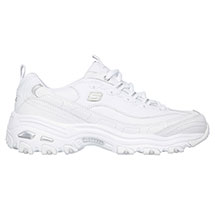Alternate image for Skechers D'Lite Lace Up Sneaker  - White