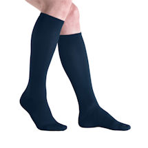 Alternate Image 3 for Jobst® Men's Opaque Mild Compression Graduated Compression Dress Socks