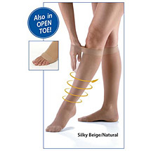 Alternate Image 16 for Jobst® Women's Ultrasheer Open Toe Firm Compression Knee High Stockings