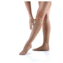 Alternate image for Jobst® Women's Ultrasheer Open Toe Firm Compression Knee High Stockings