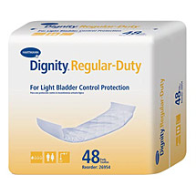 Alternate image Dignity&reg; Regular Duty Disposable Non-Adhesive Pads (8 Bags - 384 Total)