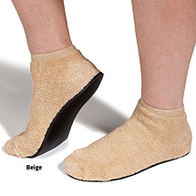 Alternate Image 1 for Unisex Non-Skid Sole Slipper Socks