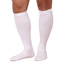 Alternate image Support Plus Men's Firm Compression Dress Socks