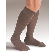 Alternate Image 1 for Support Plus® Men's Opaque Firm Compression Dress Socks