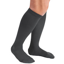 Alternate Image 2 for Support Plus® Men's Opaque Firm Compression Dress Socks