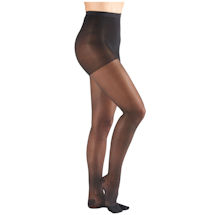 Alternate Image 1 for Support Plus® Women's Sheer Closed Toe Moderate Compression Pantyhose
