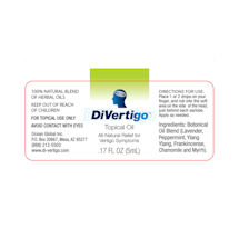 Alternate Image 1 for DiVertigo Vertigo Relief Treatment All Natural Drops