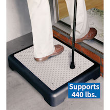 Alternate image Mobility Riser Half Step for Slip Resistant Use Indoor or Outdoor