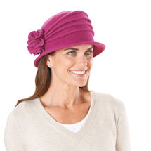 Alternate Image 8 for 100% Wool Packable Cloche Hat