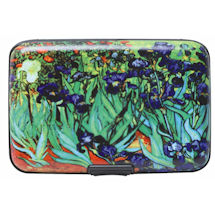 Alternate image for Fine Art Identity Protection RFID Wallet - van Gogh Irises