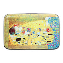 Alternate image Fine Art Identity Protection RFID Wallet - Klimt The Kiss