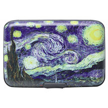 Product Image for Fine Art Identity Protection RFID Wallet - van Gogh Starry Night