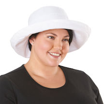 Alternate image UPF 50+ Packable Large Brim Cotton Sun Hat