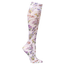 Celeste Stein® Women's Printed Closed Toe Compression Knee High Stockings