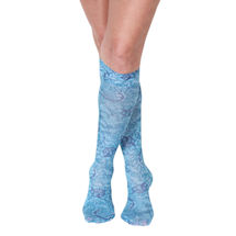 Alternate Image 11 for Celeste Stein® Women's Printed Closed Toe Mild Compression Knee High Stockings