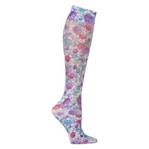 Alternate Image 4 for Celeste Stein® Women's Printed Closed Toe Compression Knee High Stockings