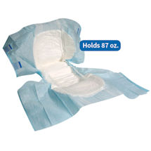 Alternate image for Unique Wellness Disposable Tab Closure Incontinence Briefs - 12 Count