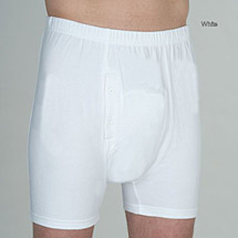 Alternate Image 4 for Wearever® Men's Light/Moderate Washable Incontinence Boxer Briefs 