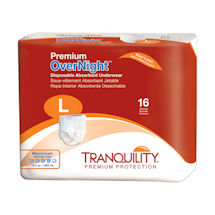 Alternate Image 2 for Tranquility® Disposable Overnight Briefs for Incontinence Heavy Duty